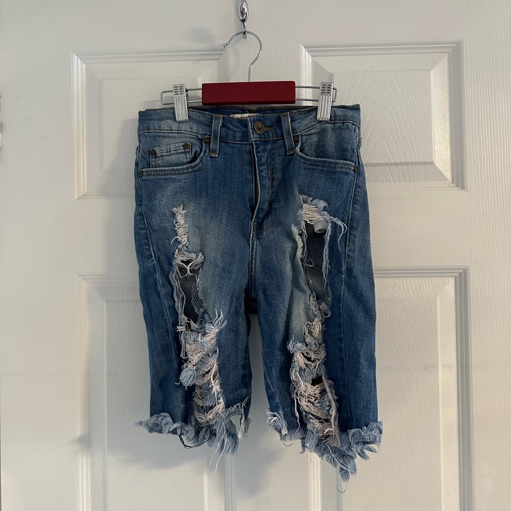 Distressed Shorts